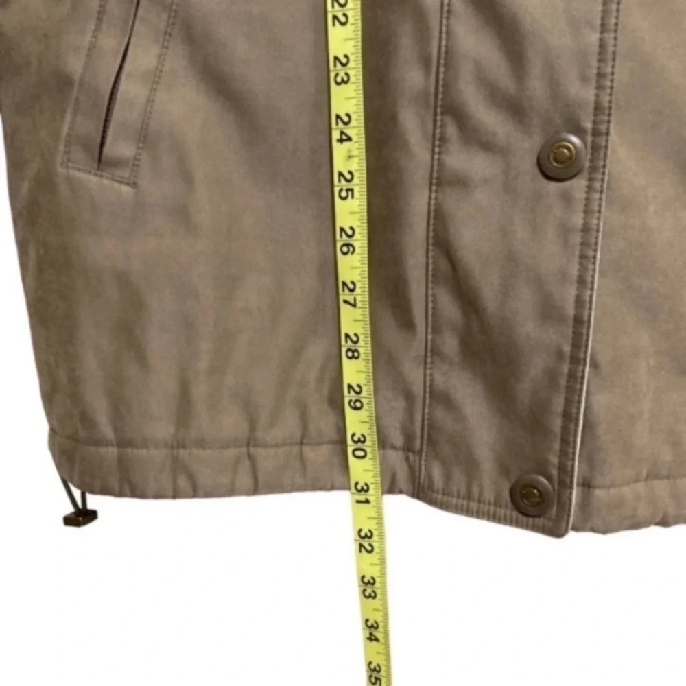 Braetan Winter Coat With Detachable Hood Womens Size Medium Brown